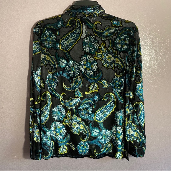 Sag Harbor 70s floral top - Picture 6 of 9